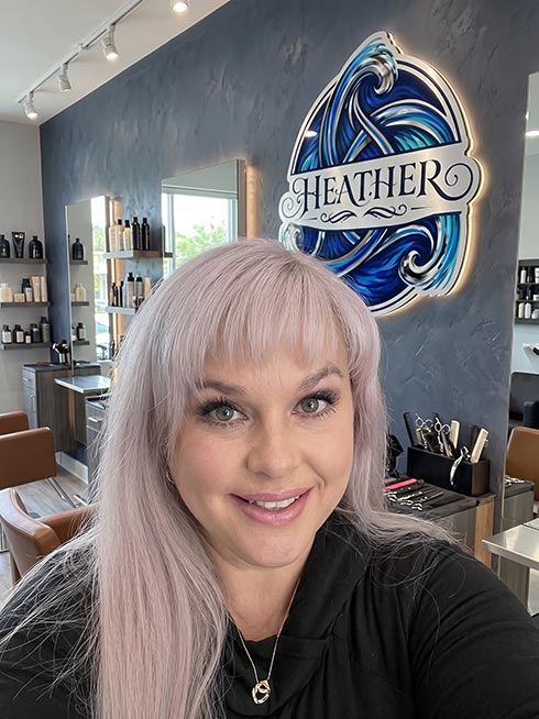 Heather Hunley, Master Cosmetologist
